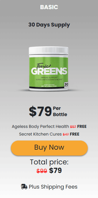 Tonic Greens 1 bottle price