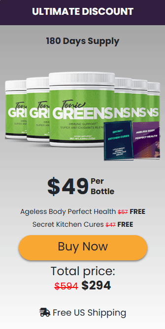 Tonic Greens price 6 bottle